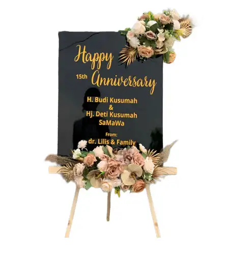 Papan Bunga Akrilik Batam