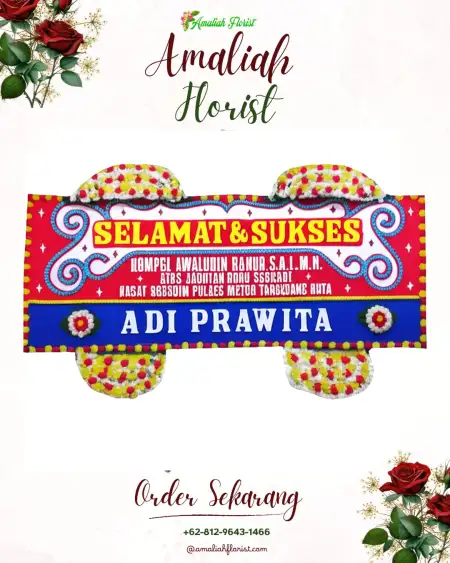 Papan Bunga Ucapan Selamat Batam