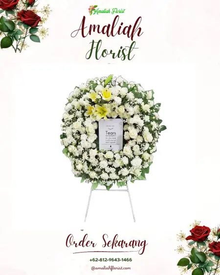 Krans Bunga Duka Batam